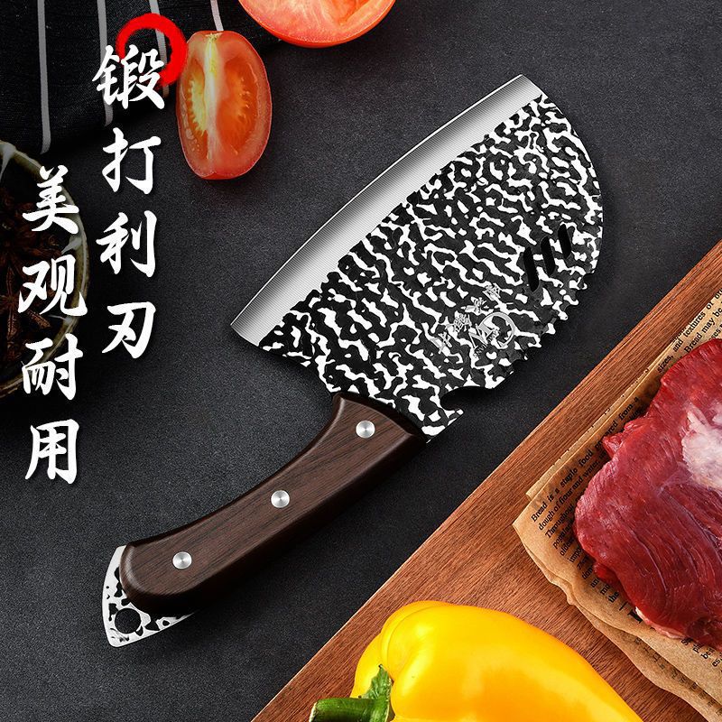 Cuchillo de corte de acero inoxidable, cuchillo de corte de cocina afilado, cuchillo de corte de carne, cuchillo de corte de pescado sin molienda, cuchillo de corte de pescado