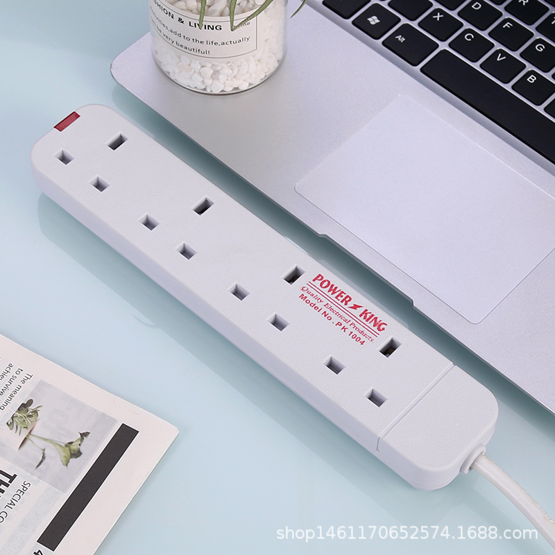 Cross-border British Standard Plug Multi-pocket Socket   Enchufe estándar británico enchufe de cable enchufe transfronterizo enchufe al por mayor