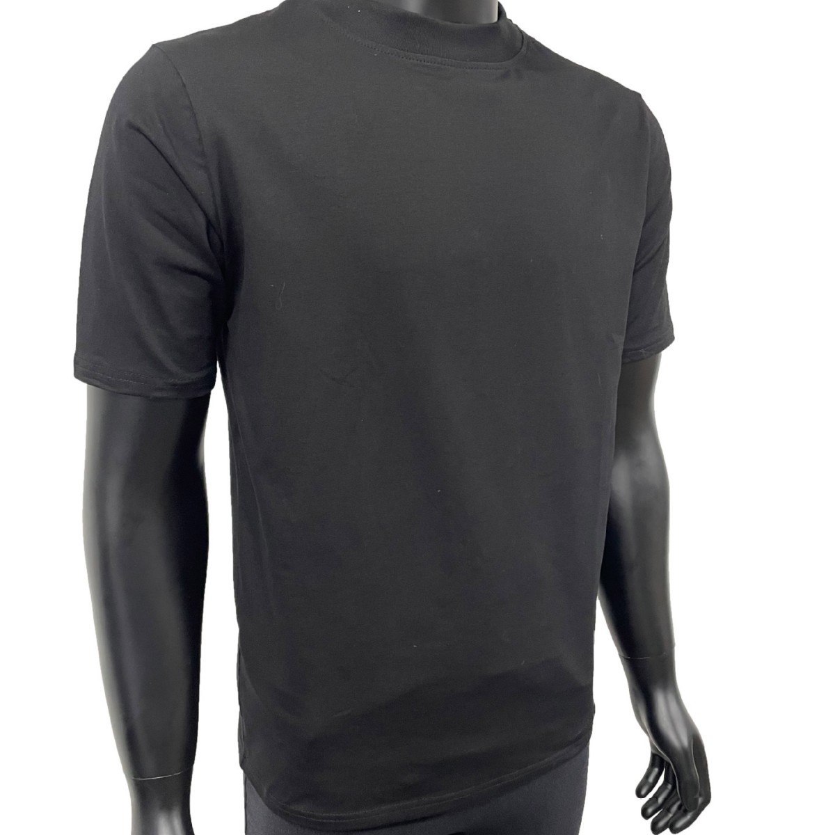 Powerlifting Fitness Clothing Squat Weightlifting Strength Training Short-Sleeved Round Neck Anti-Slip Clothing Silicone Anti-Slip T-Shirt