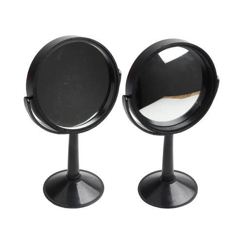 10cm concave and convex mirror and bracket optical lens and bracket curved mirror junior high school physical optics experimental equipment