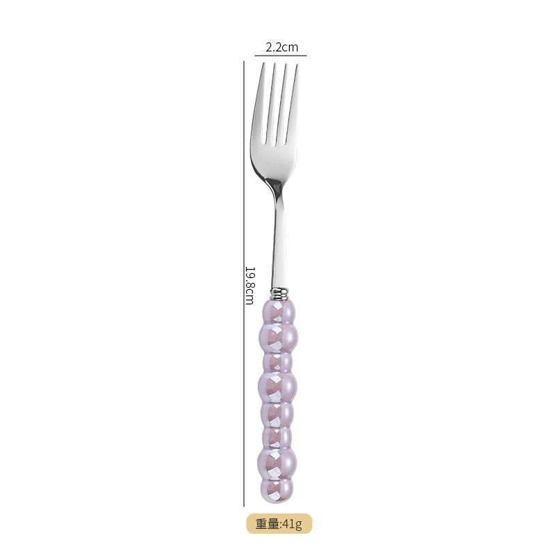 304 퍼플 펄 핸들 포크
