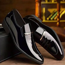 Q 31852 Men's Formal Shiny Leather Shoes ��ʿ��ƤƤЬ ��