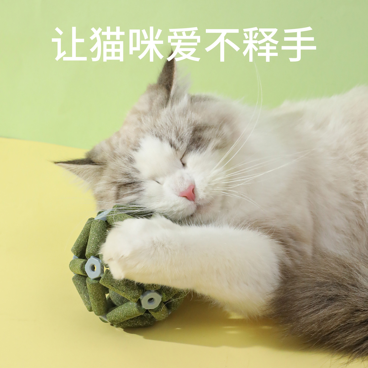 Snacks para gatos Pipi Amoy bolsa mejorada menta gatera bola exquisita palo molar mascota juguete para gatos al por mayor
