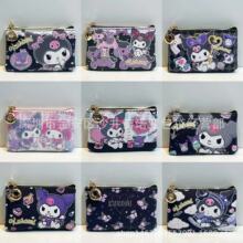 21年新款简约卡通玉桂狗+库洛米萌萌女生可爱零钱包迷你收纳袋