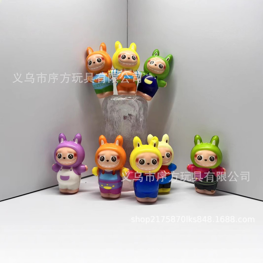 Pequeños juguetes de descompresión adultos pu kapibara rebote lento pellizco juguetes de descompresión niños descompresión barraca caja ciega