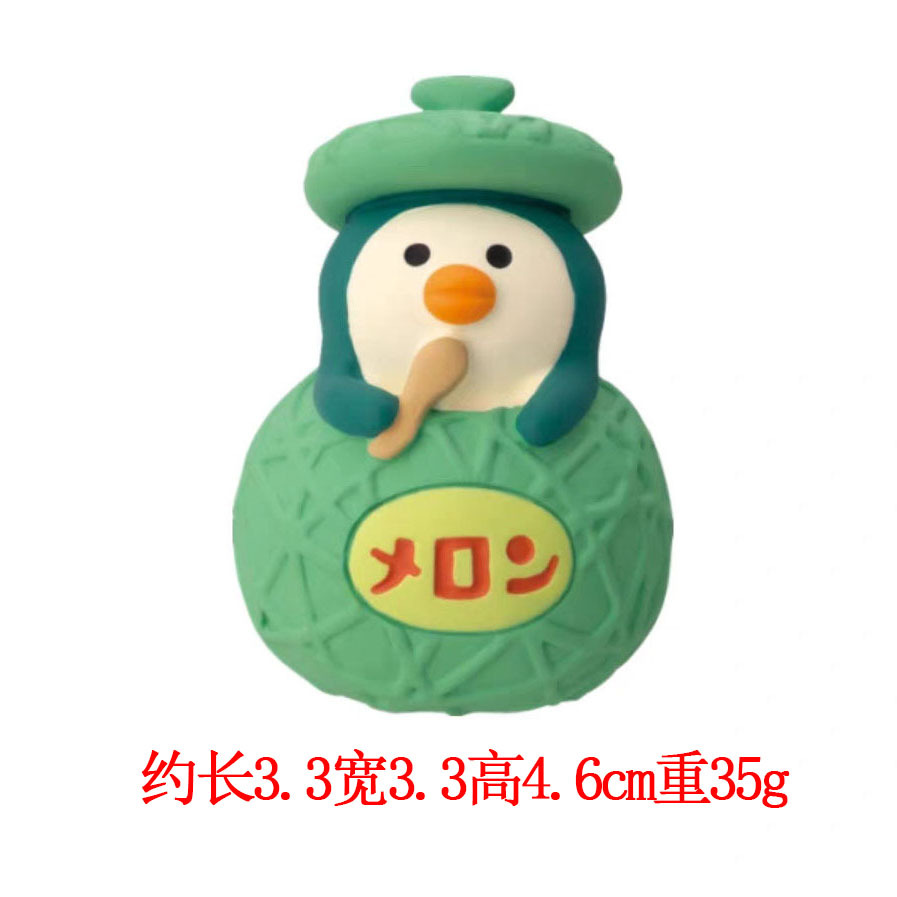 아이스크림 멜론 펭귄