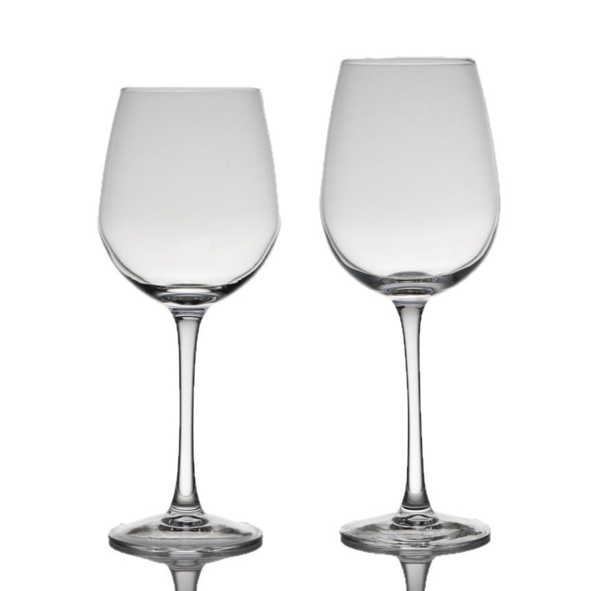 Spot al por mayor tazas de vino cortadas en frío tazas de vidrio tazas de vino de hotel tazas de vino de banquete