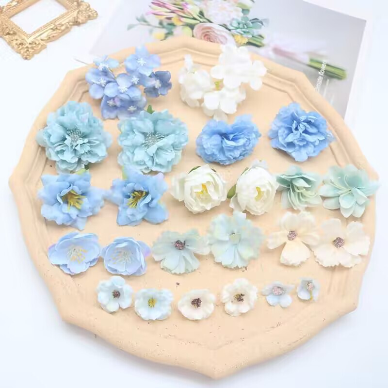 瀑布网花道背景悬浮拍照墙仿真花diy红手工布置仿真花艺装饰道具|undefined