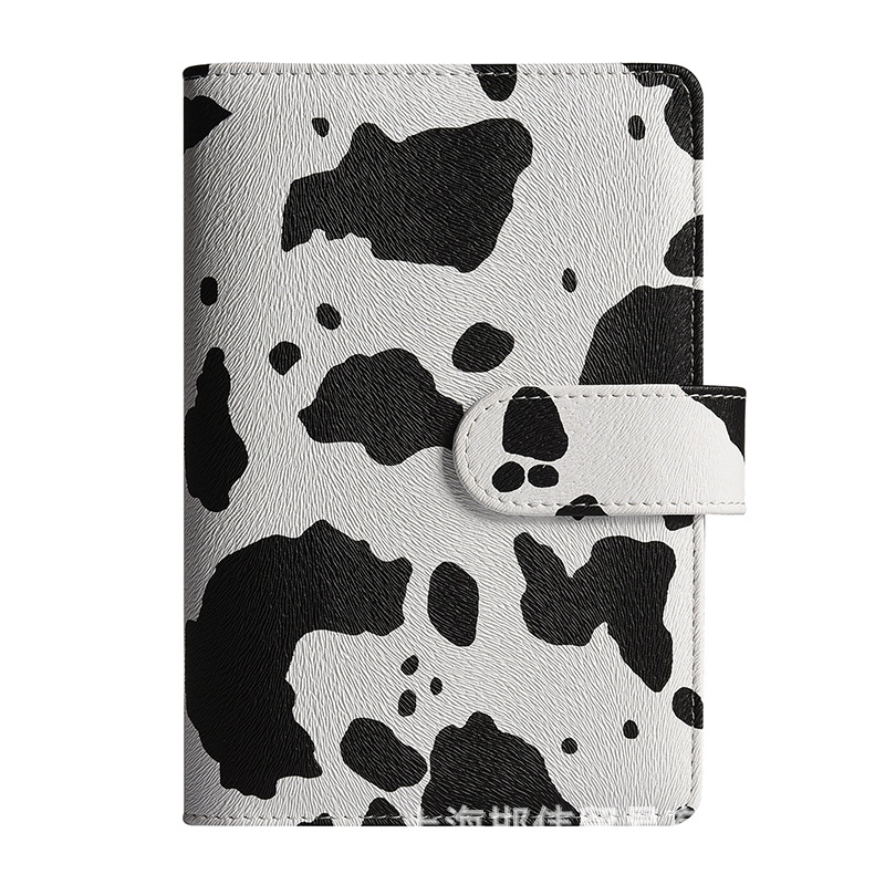 표범 무늬 흰색(단일 쉘)