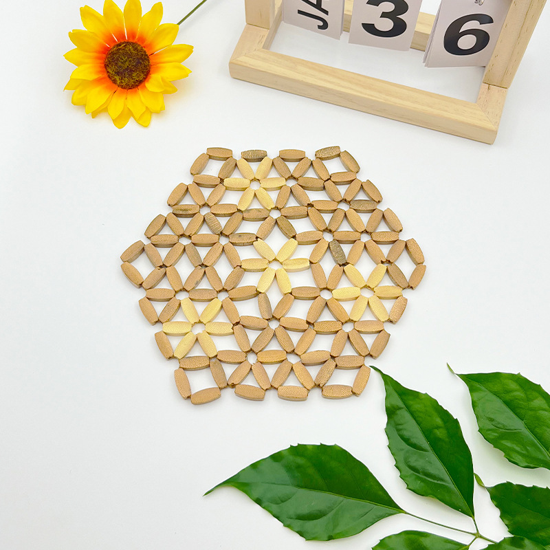 2133 [대형 6면 우드 컬러 중공 모델] 18*21cm