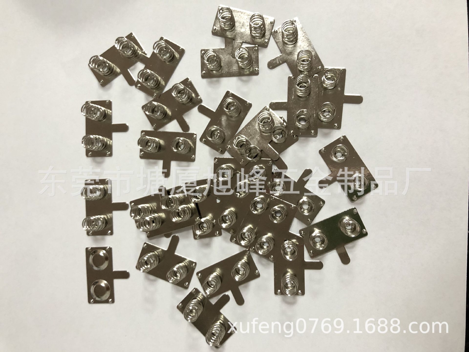 现货5号电池片 26*13双正极，双负极电池弹片 7号电池接触片