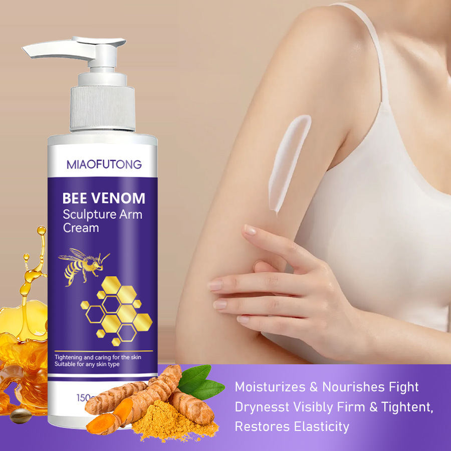 Crema Corporal Reafirmante de Veneno de Abeja Hidratante para Brazos y Cuerpo image 4