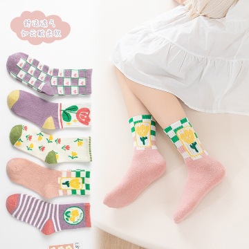 여자아이 플라워 믹스 컬러