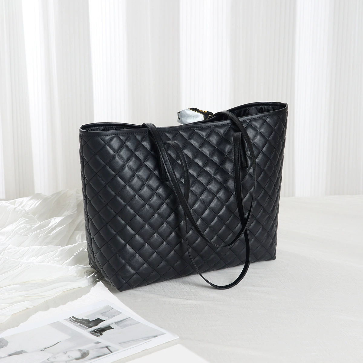 Capacious one-shoulder bag for leisure, 2025 years