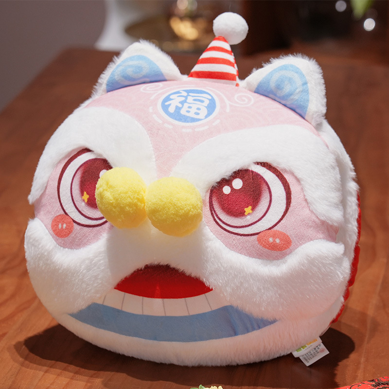 National tide despertar león otoño invierno almohada tradicional estilo nacional regalos muñeca mascota sala de estar encantadora oficina multifuncional