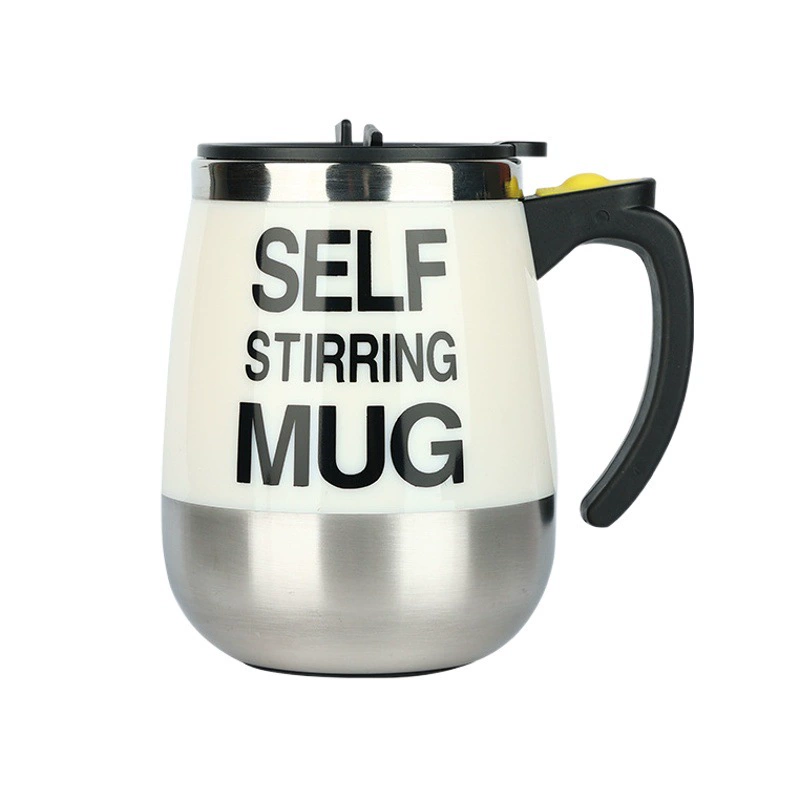 Автоматическая чашка для смешивания Электрический кофе Магнитный перезаряжаемый большой емкости из нержавеющей стали 304 продвинутый молочный коктейль большой живот чашка