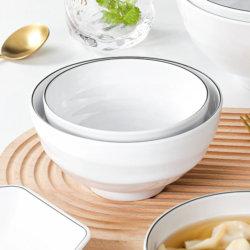 祥源美 Bantamine tableware noodle noodle soup noodle noodle rice noodle bowl dumplings dumplings Yunfang soup bowl noodle shop special