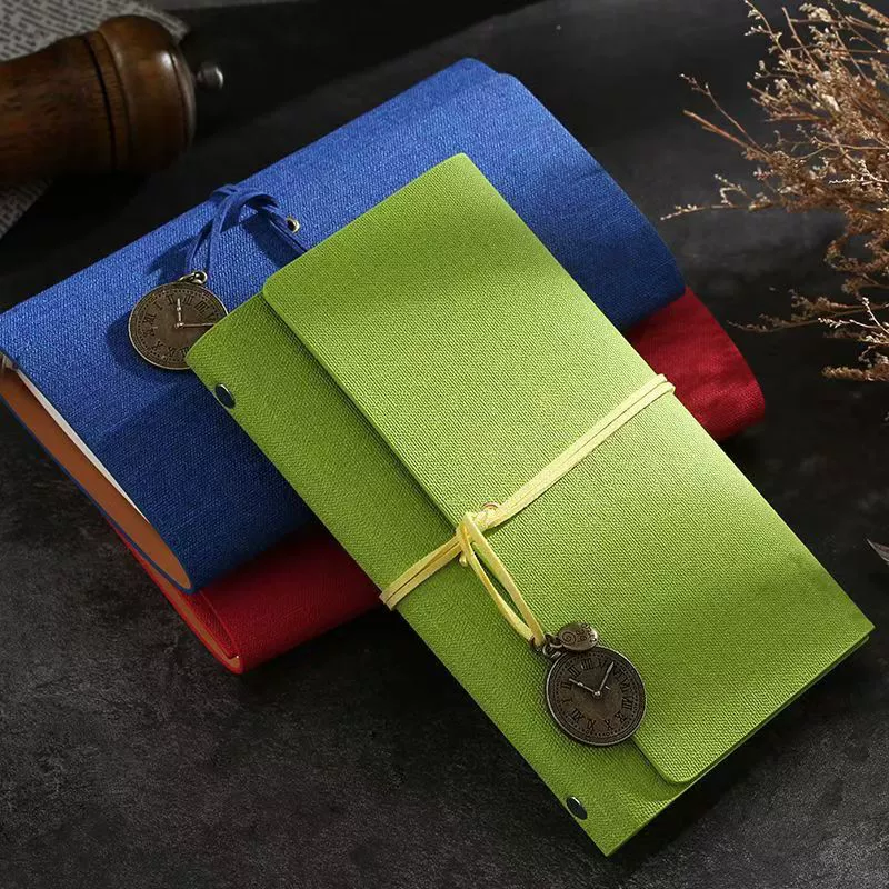 A6 Страничный ремешок креативная ручная книга ретро ноутбук для студентов с сувенирным блокнотом для оптовых продаж