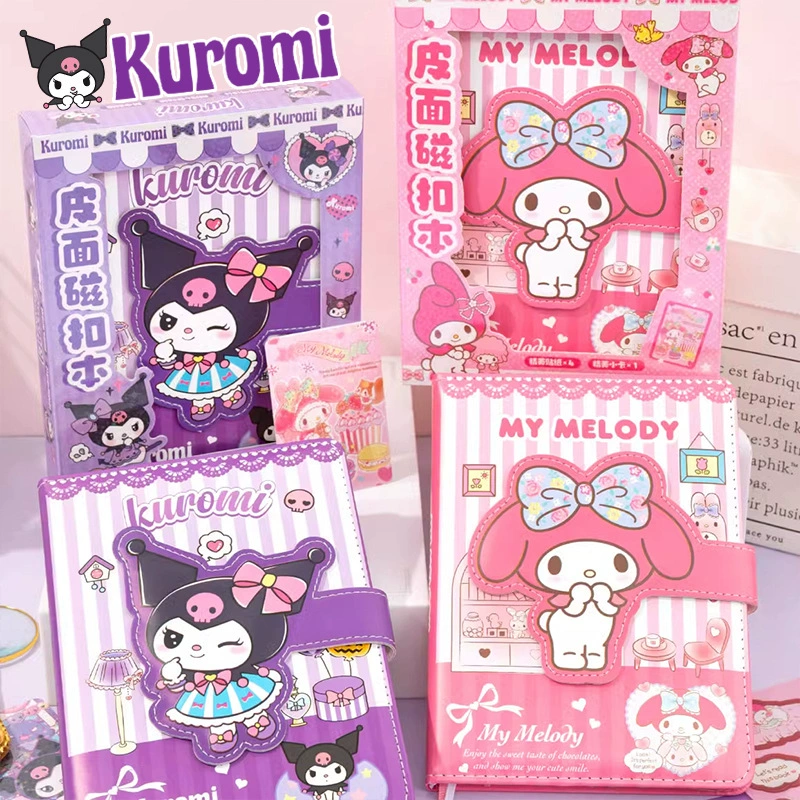 Sanrio, высококачественная фиолетовая ярко-фиолетовая подарочная коробка для студентов, ноутбука, канцелярии, набор