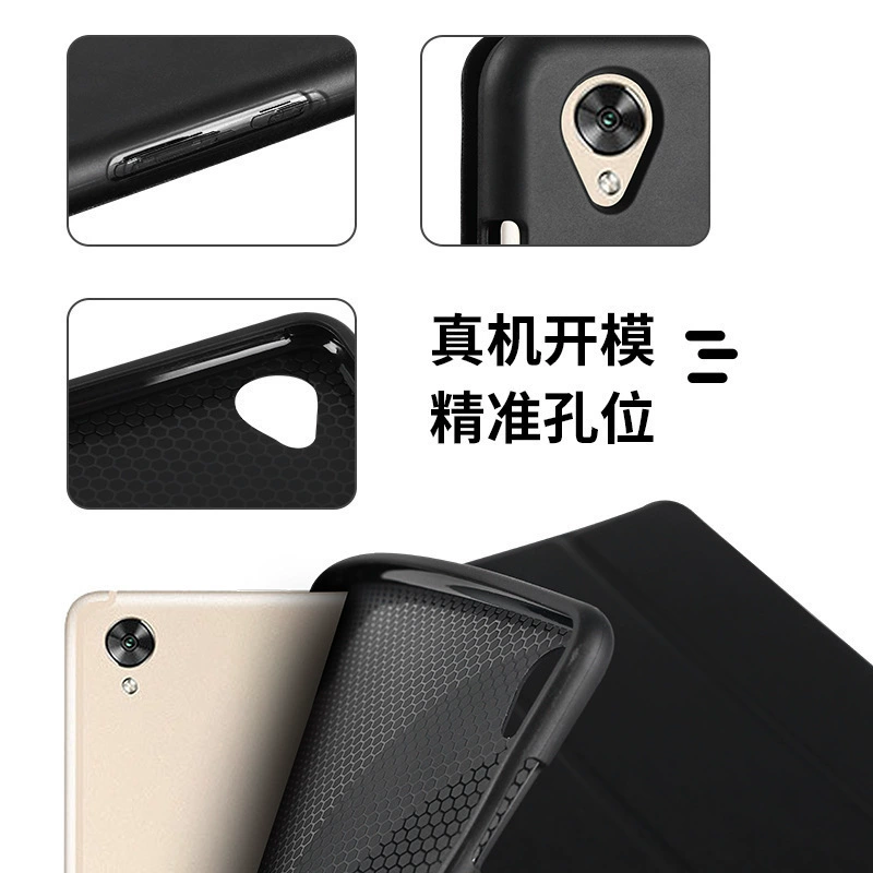 Подходит для Huawei MatePad 11 силиконовый трехскладной защитный чехол V6 10.4 чехол из кожи для Honor pro10.8