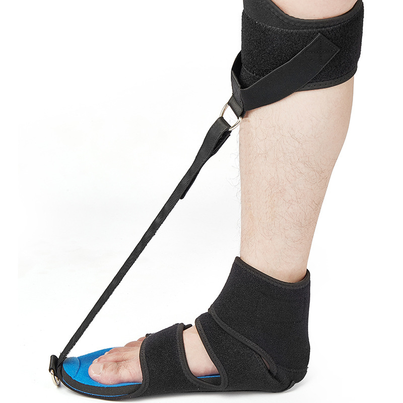 足底筋模炎拉伸器足部康复内外翻足托足下垂牵引带支具护具现货