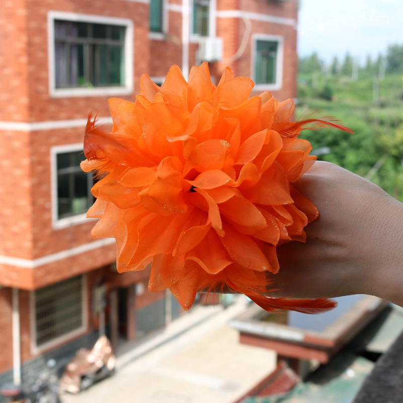 고품질 오렌지 레드