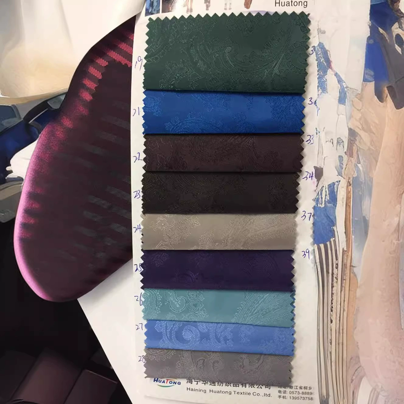 Национальный стиль новый китайский шелк