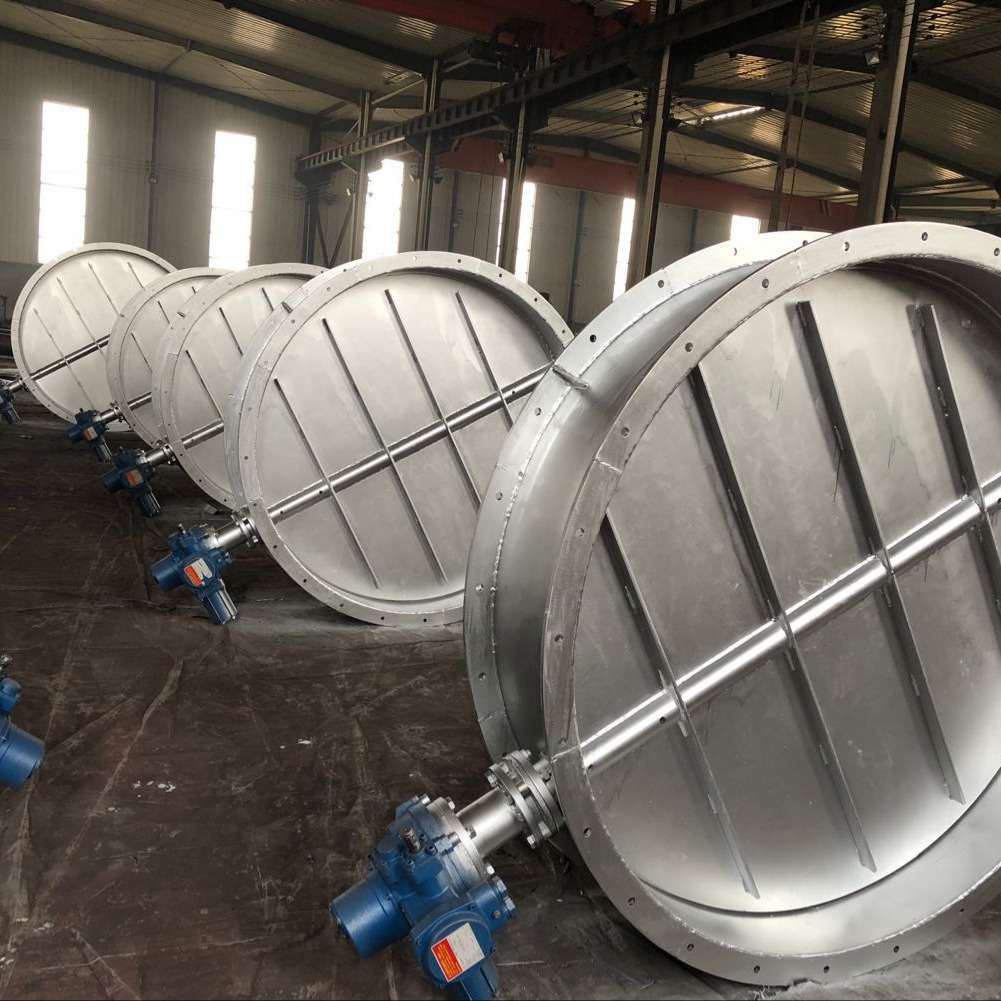 管道蝶阀 圆口304风阀 烟道阀 电动蝶阀