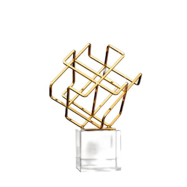 Golden geometric creative decorations for home use for living room…