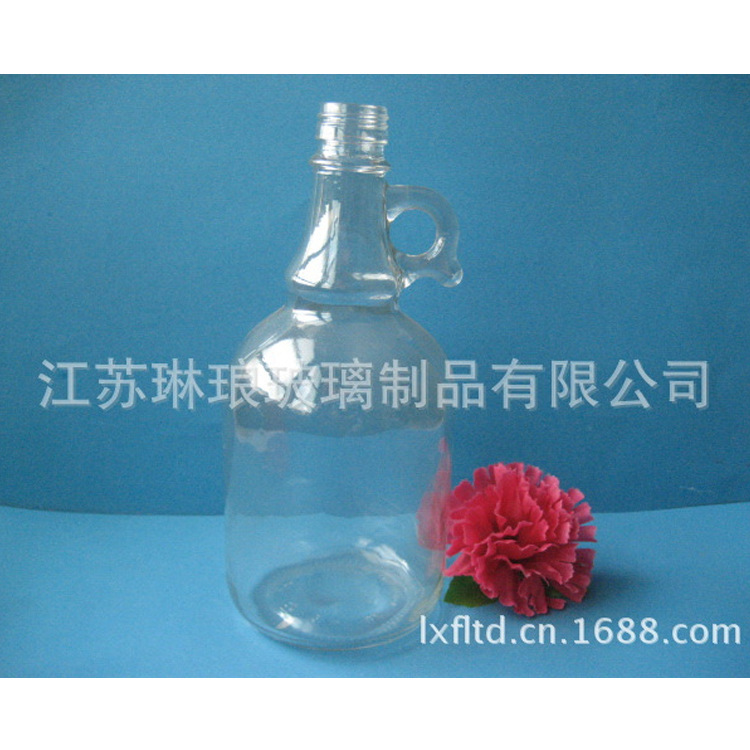 高档玻璃酒瓶1000ml玻璃酒瓶低价高档加州酒瓶玻璃沙拉酱徐州玻璃