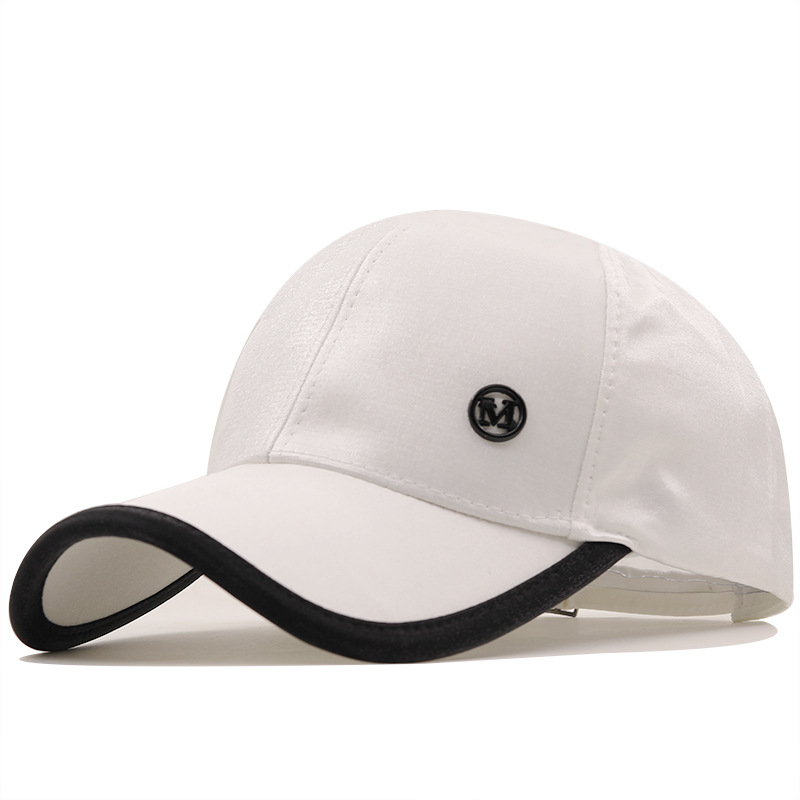 Gorra De Béisbol De Satén De Seda Estándar M De Ocio De Color De Contraste De Moda Coreana display picture 13