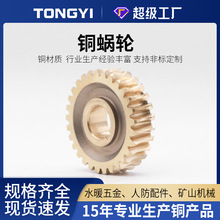 非标定制蜗轮蜗杆加工涡轮蜗杆高精度耐磨厂家生产铜蜗轮机械配件
