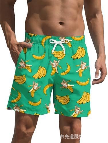 ZenGents hombre impresión 3D pantalones cortos casuales de verano rápido secado pantalones cortos de playa con patrón de fruta de moda nuevo