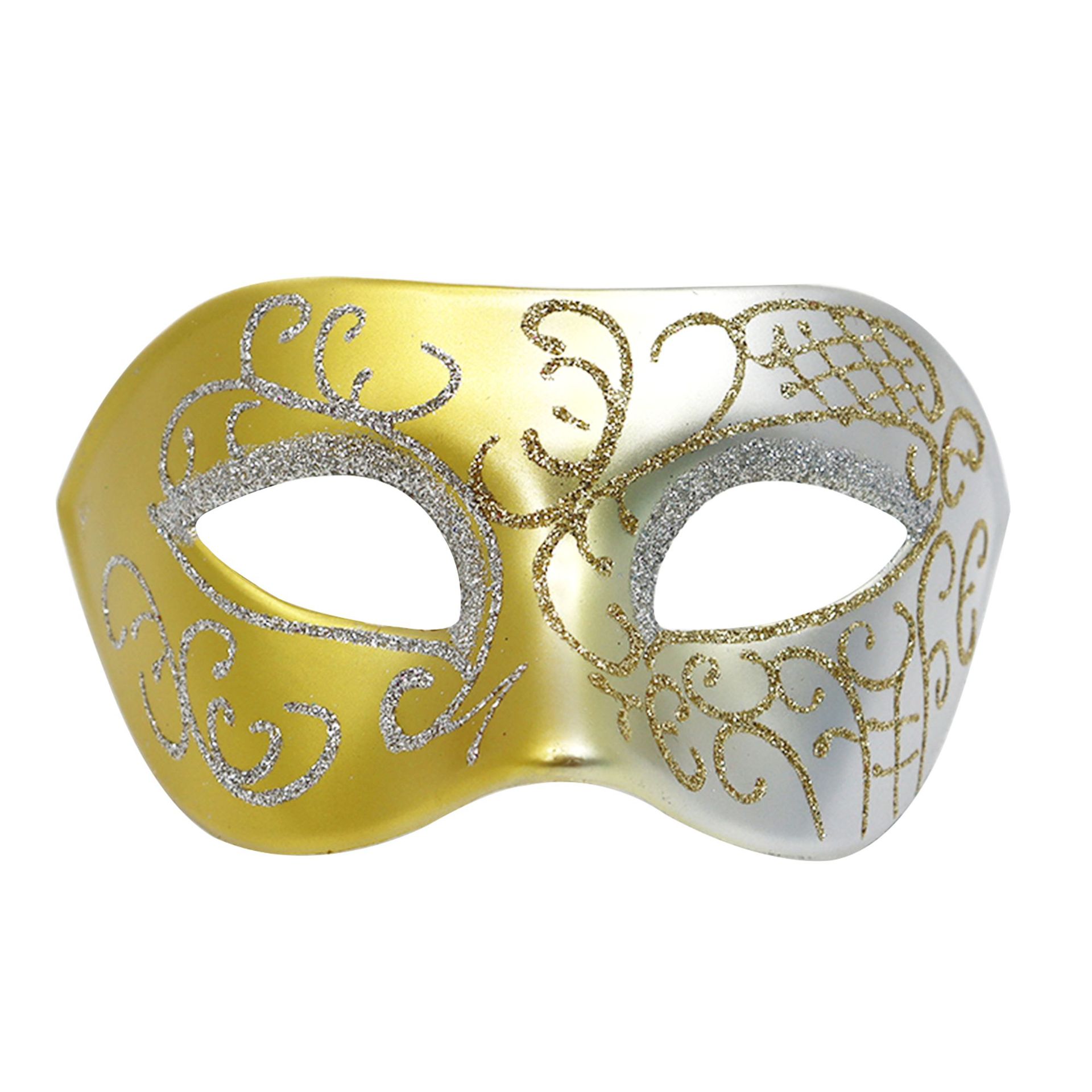 Amazon máscaras de fiesta de carnaval de venta caliente máscaras de baile unisex pintadas alrededor del borde de San Valentín