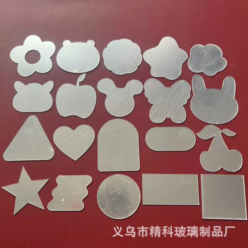 This Factory Supply 0.8-3mm Acrylic Mirror Cutting Various Shapes Plexiglass Plastic Lens