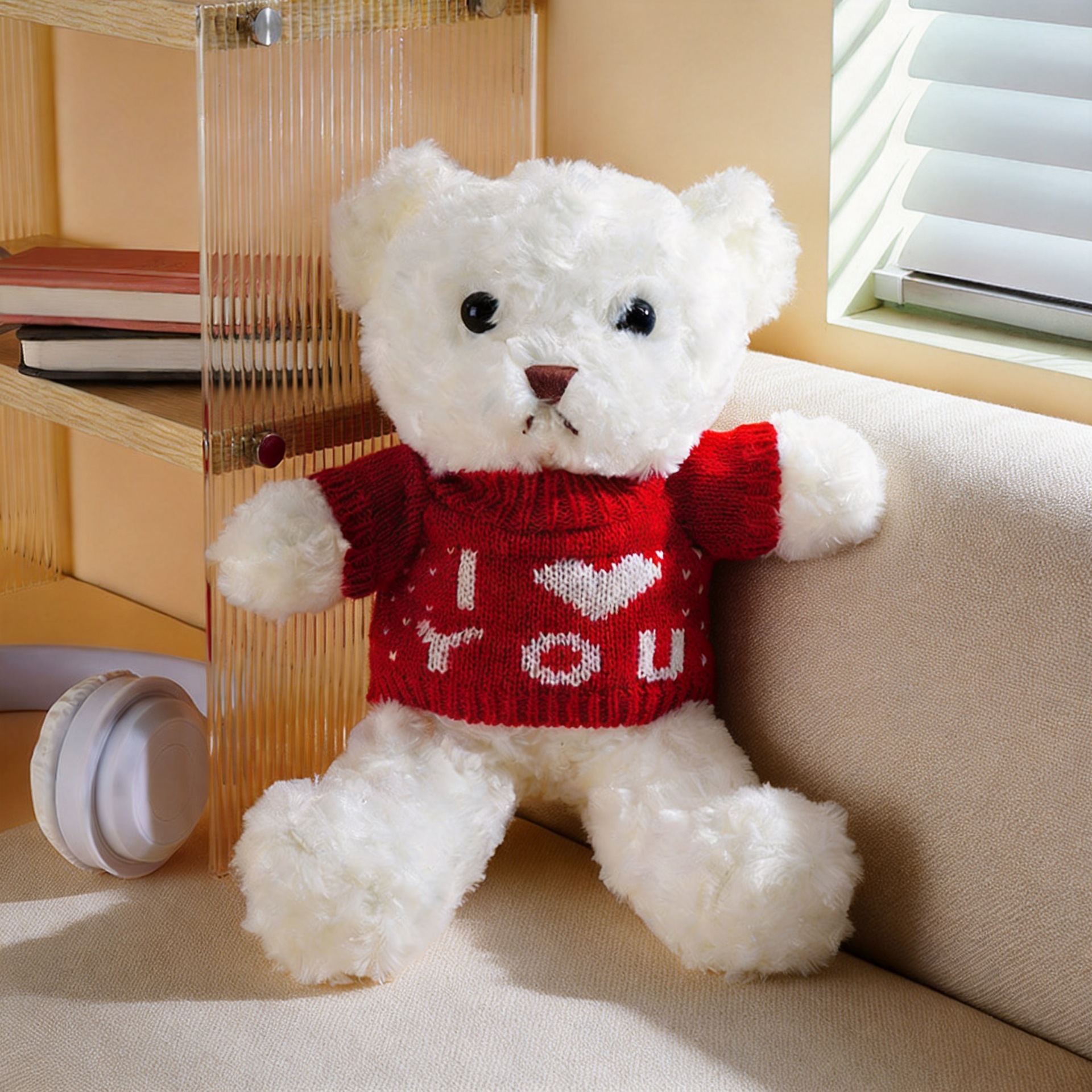 Muñecas de peluche al por mayor emoción acompañante vestido juguetes de peluche regalo de cumpleaños abrazar osos muñecas
