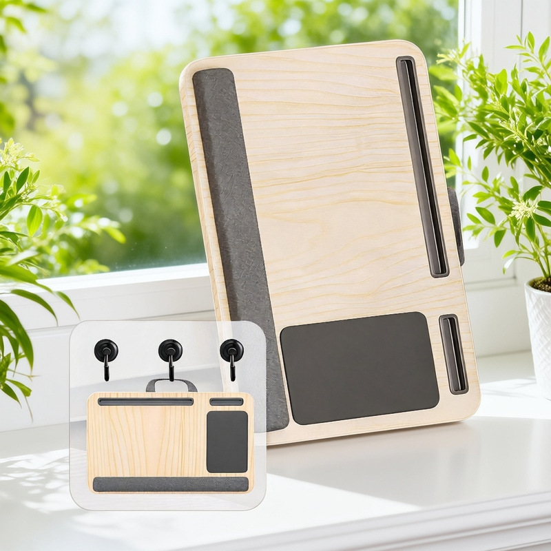 Square Table for Bedroom Bed, Dormitory, Watching Shows, Writing, Notebook, Tablet Computer, Small Home Office Desk Square Table for Bedroom Bed, Dormitory, Watching Shows, Writing, Notebook, Tablet Computer, Small Home Office Desk