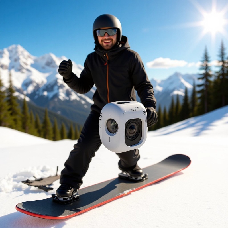 Gran por mayor cámara de pulgar de movimiento de grabación directa comercio exterior transfronterizo para cámara de movimiento colgante vlog