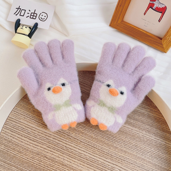 Winter children's keep warm gloves