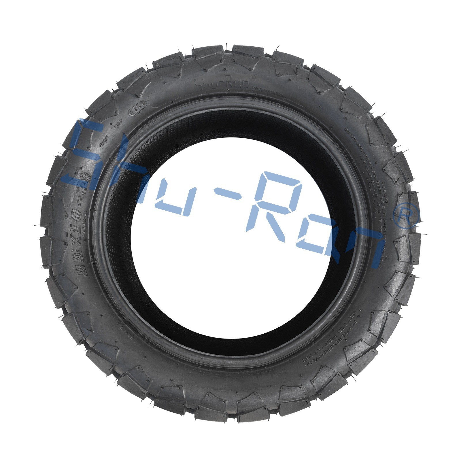 【】22x10-14适用于草坪车巡逻车配件高尔夫球车轮胎工程车轮毂