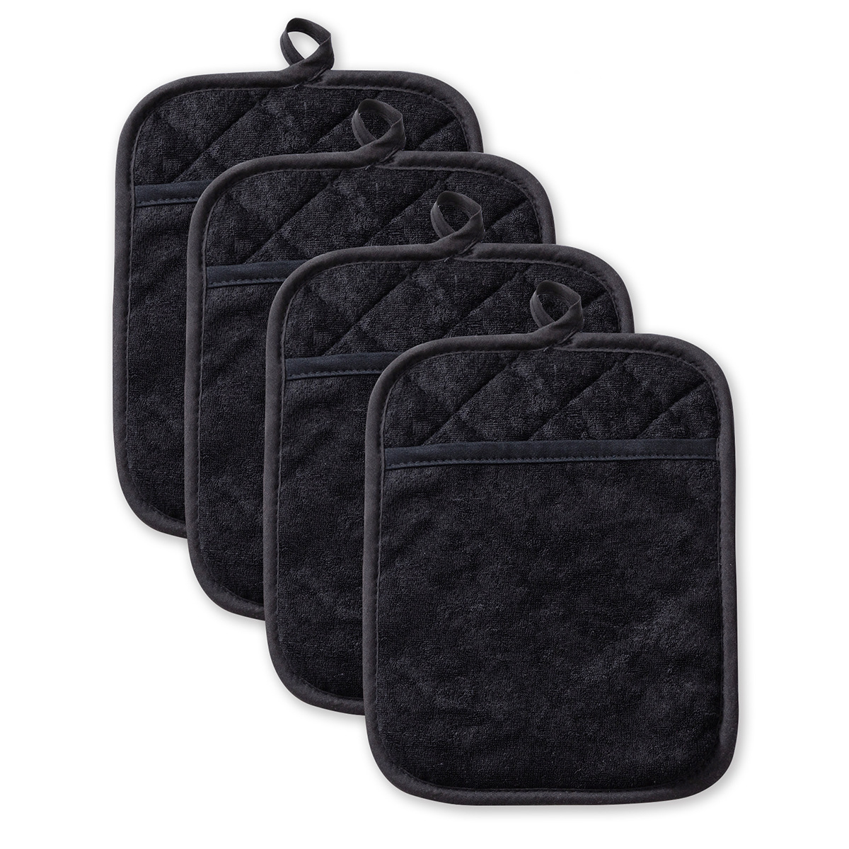 Guantes para horno interstibles, almohadilla de aislamiento térmico tipo bolsillo, almohadilla para mesa, guantes para horno microondas, almohadilla de aislamiento térmico al por mayor