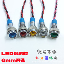 6mm̖Oָʾ12V̖24VLEDָʾ