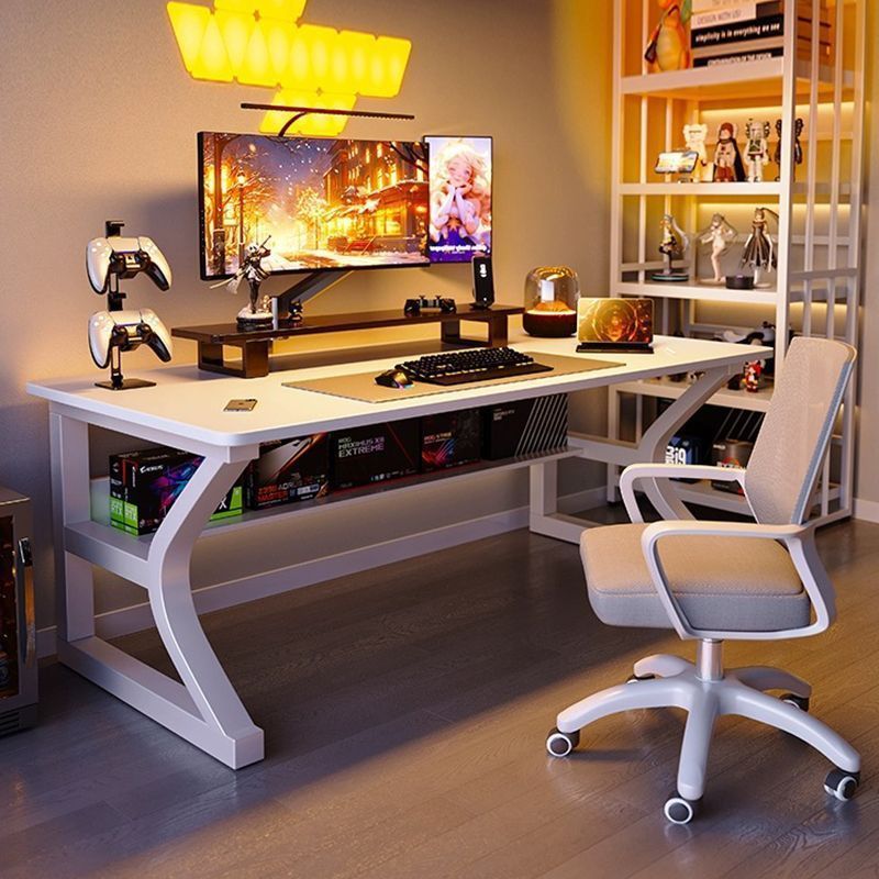 电脑桌桌子台式家用办公出租屋简易卧室学习书桌简约游戏电竞桌子