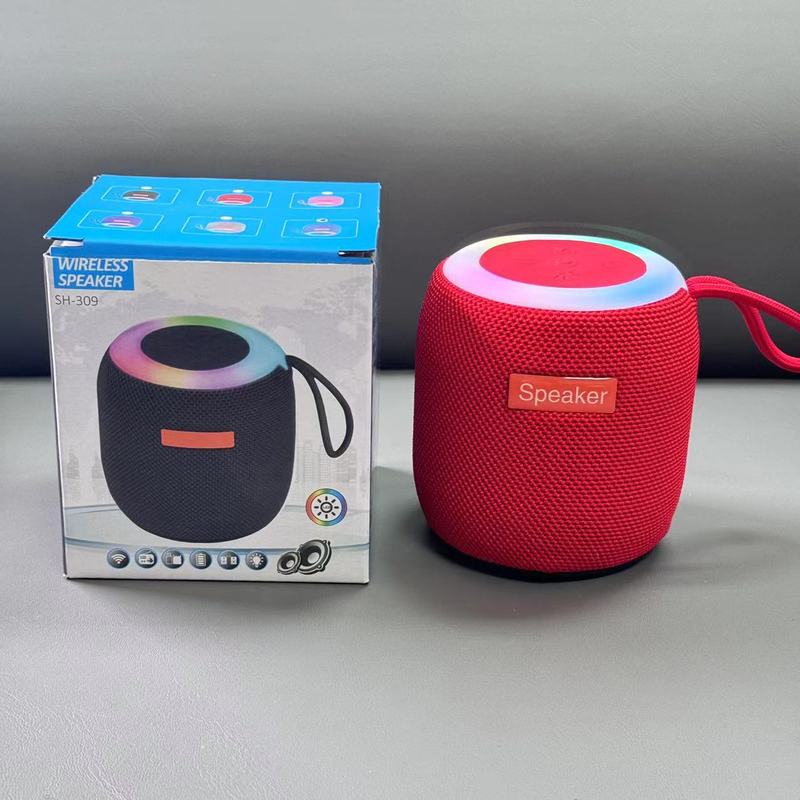 クロスボーダー 309 ワイヤレス Bluetooth スピーカー高価値のカラフルな照明とオーディオ屋外ホームサブウーファースピーカー|undefined