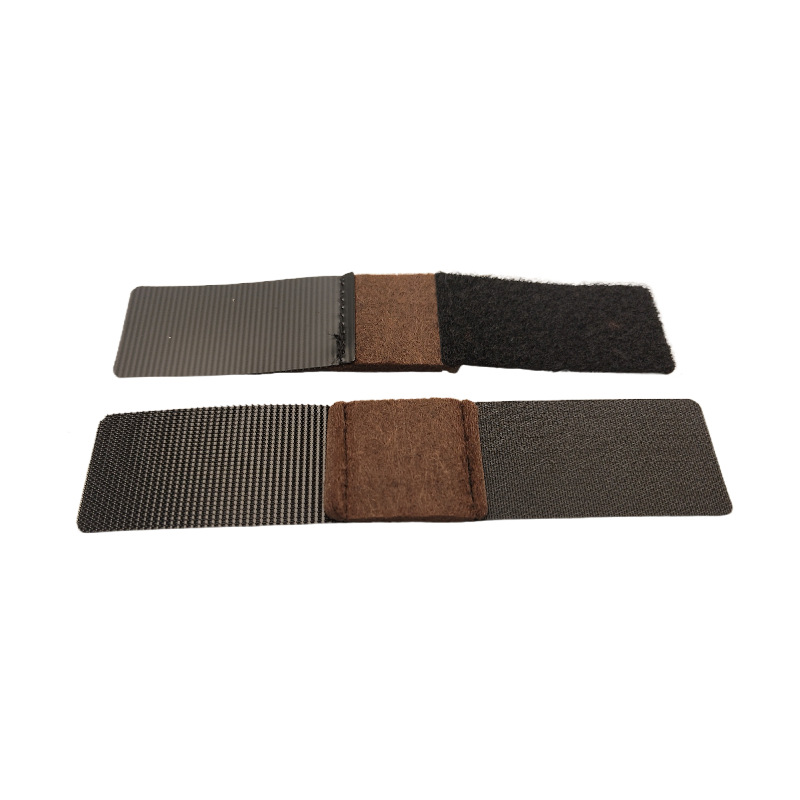 Felt Velcro Silla fija almohadilla del pie arco en forma de mesa y silla de pierna cubierta protectora silla mudo almohadilla del pie resistente al desgaste Velcro