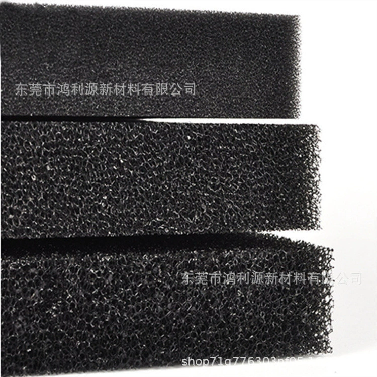 Оптовая продажа полиуретановый фильтр губка очистка сточных вод сетка губки аквариум активированный уголь огнестойкий фильтр лист