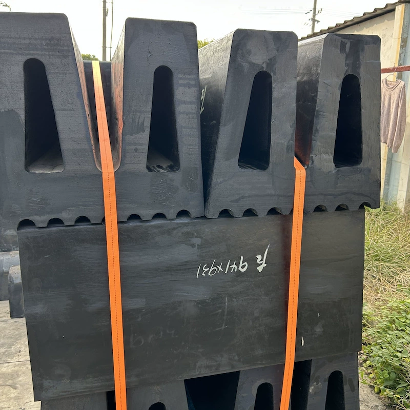 Высокопрочные резиновые буфера типа W｜Ударопрочная защита｜Подходит для причалов и судов