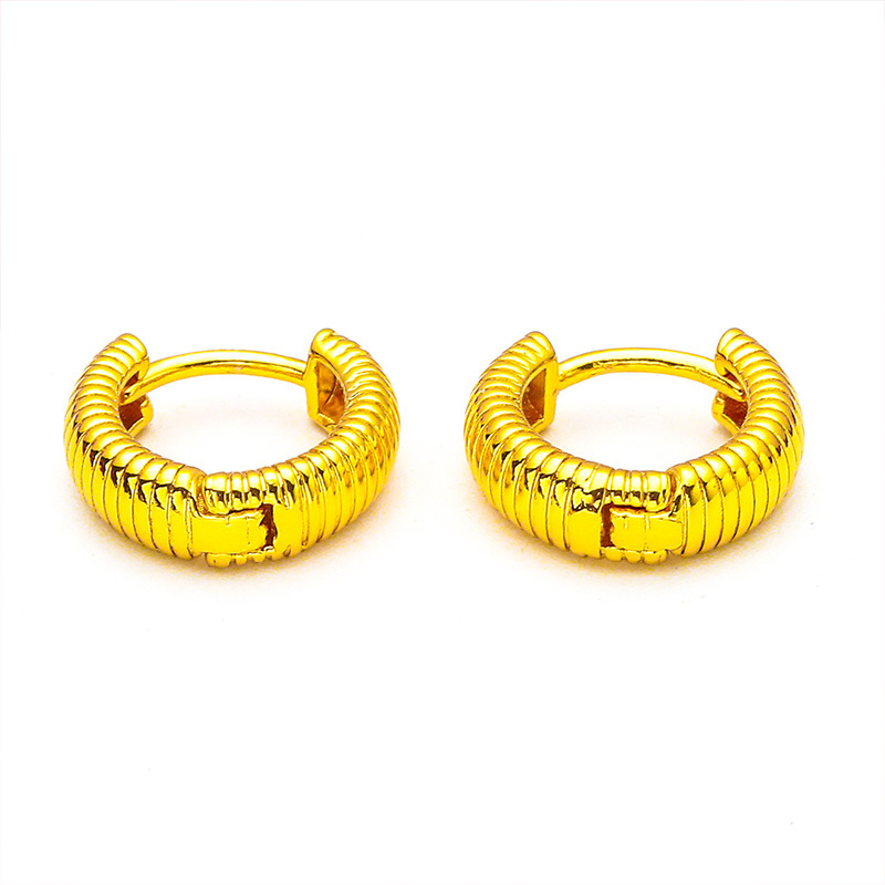 Unisex Gioielli Moda Caterpillar orecchini fibbia orecchio fibbia moda sabbia orecchini oro_voghion.com
