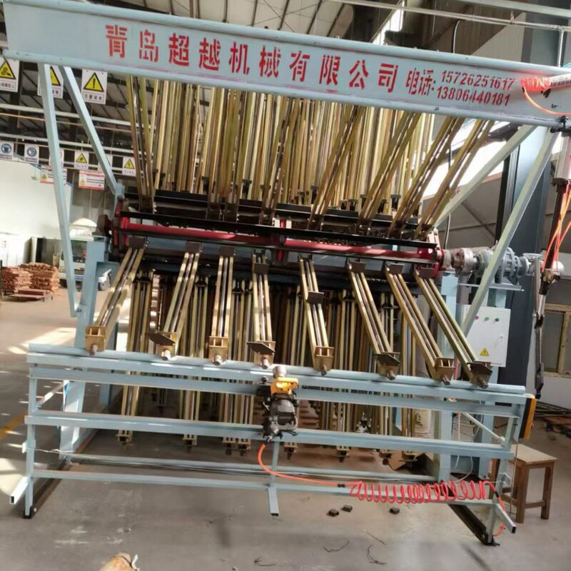 Woodworking Fully Automatic Paneling Machine High Frequency Paneling Machine Flip Type Splicing Machine