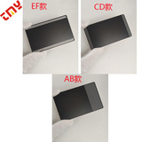 Металлическая серебряная карточка участника из нержавеющей стали для визитных карточек с лазером, DIY, (в наличии на складе)